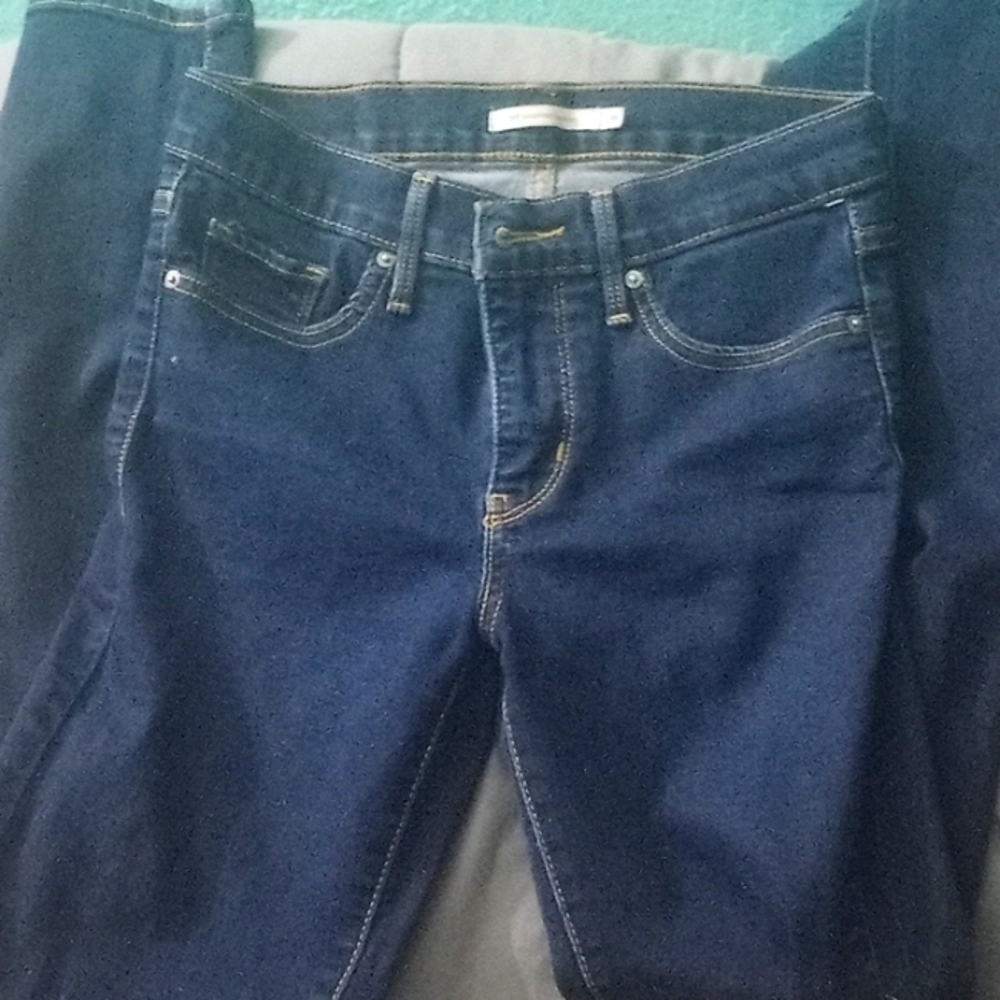 LEVIS jr's 311 shaping skinny dark blue Nwot